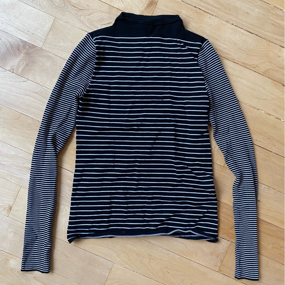 Sandro Striped Stretchy Top